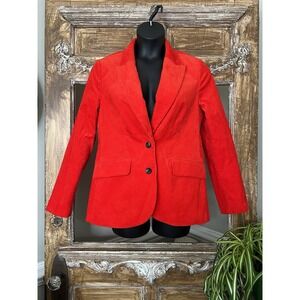 Boden 16R Marylebone Corduroy Jacket Blazer Red NEW